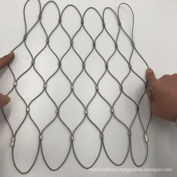 Customized Size Stainless Steel Metal Safety Wire Rope Mesh Cargo Net